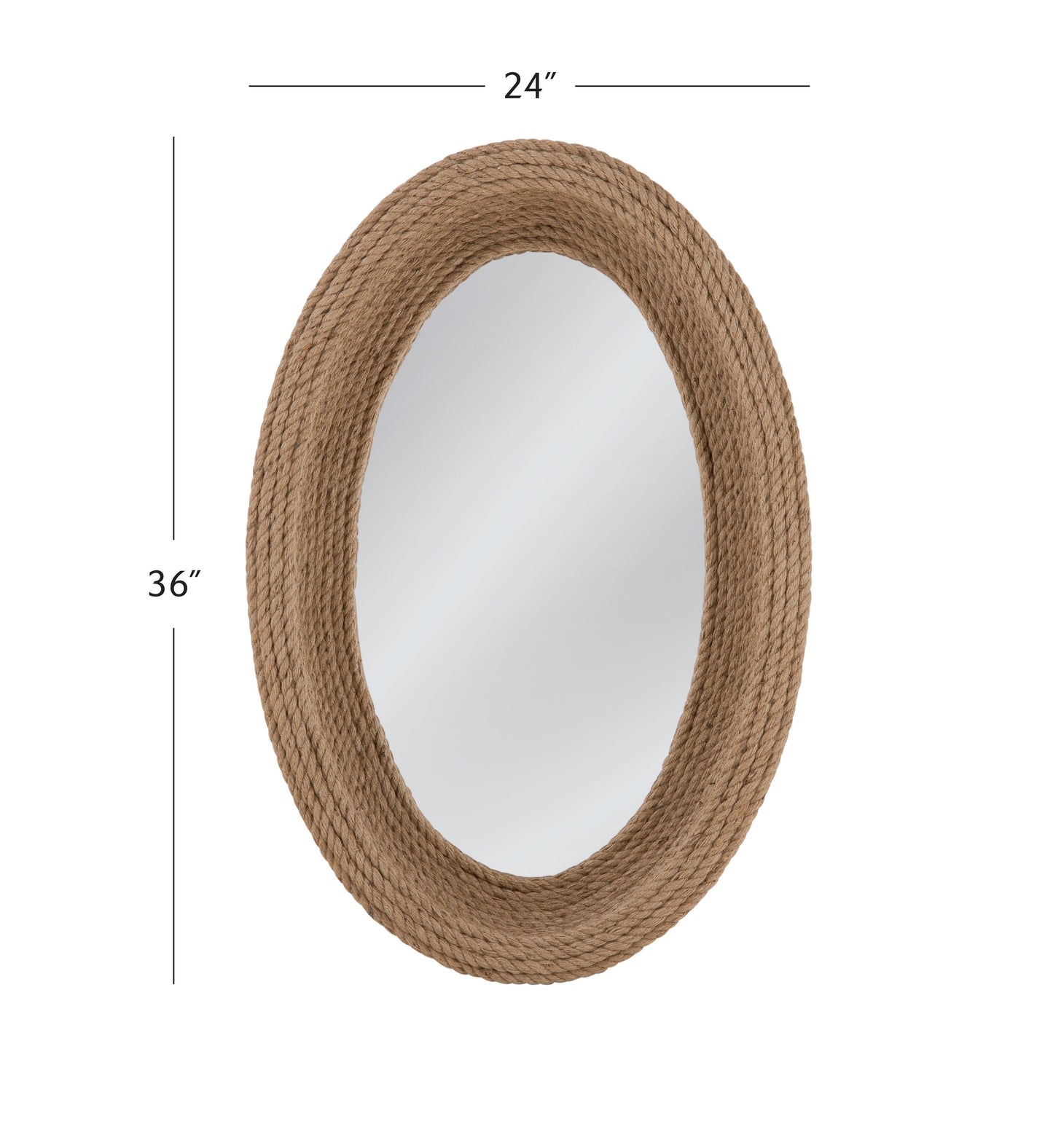 Regatta - Wall Mirror - Light Brown