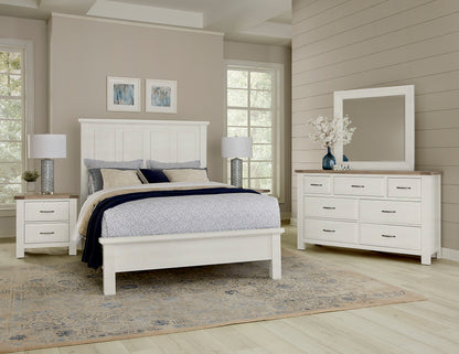 Maple Road - Mansion Bed With Low Profile Footboard