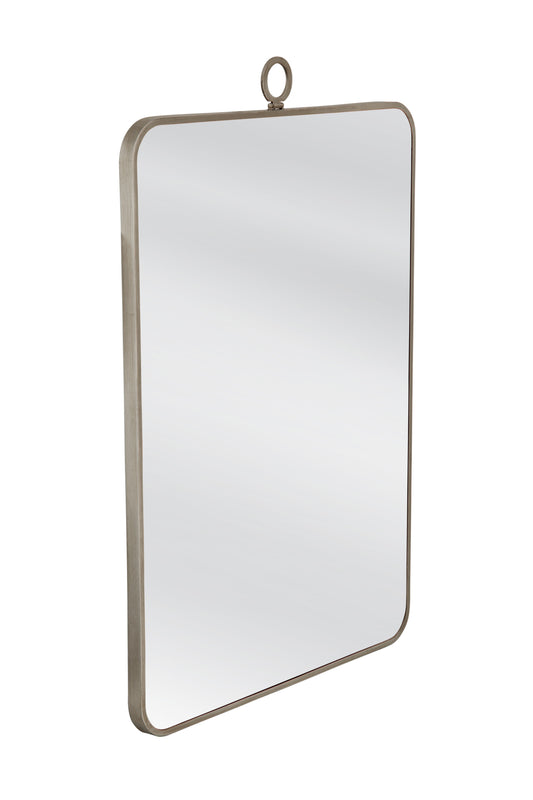 Monte - Wall Mirror - Pearl Silver