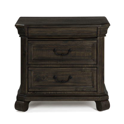 Bellamy - Drawer Nightstand - Peppercorn