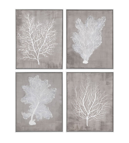 Tranquil - Canvas Art (Set of 4) - Beige