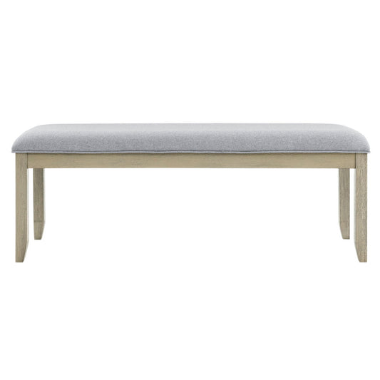 Carena - Upholstered Top Bench - Brown