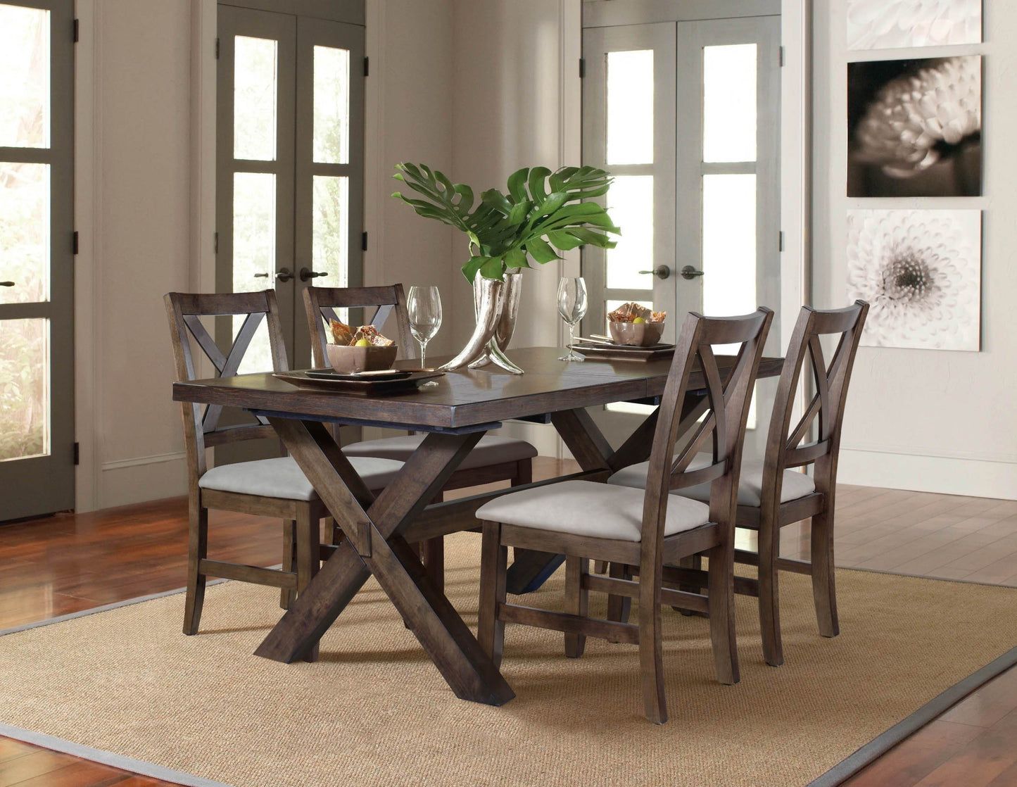 Astoria - Side Chair (Set of 2) - Dark Brown