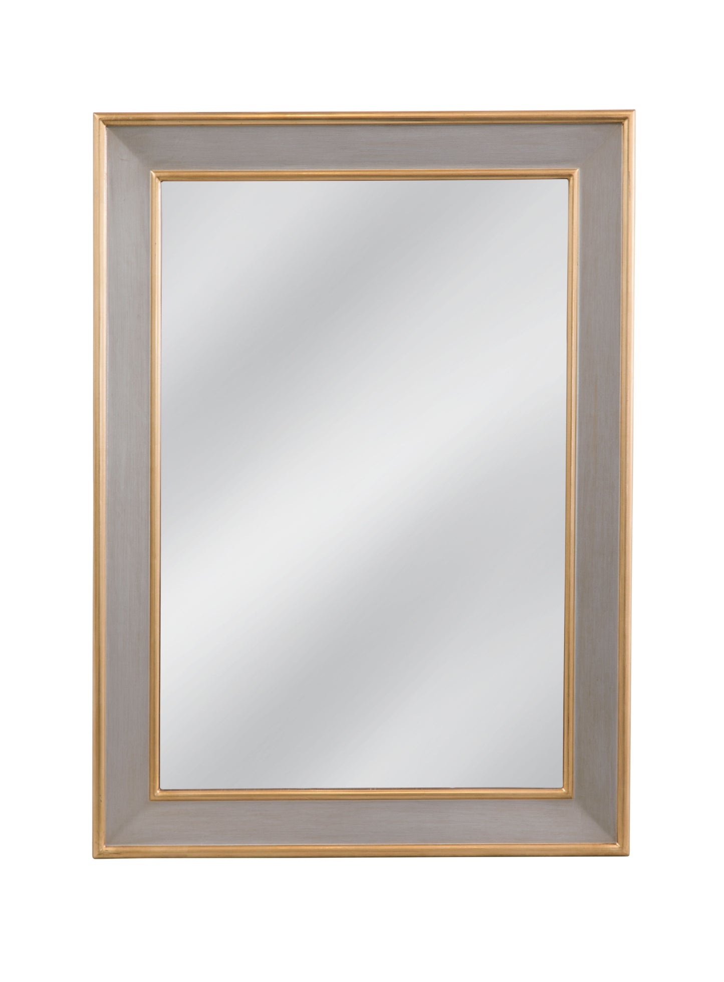 Doubled - Wall Mirror - Pearl Silver