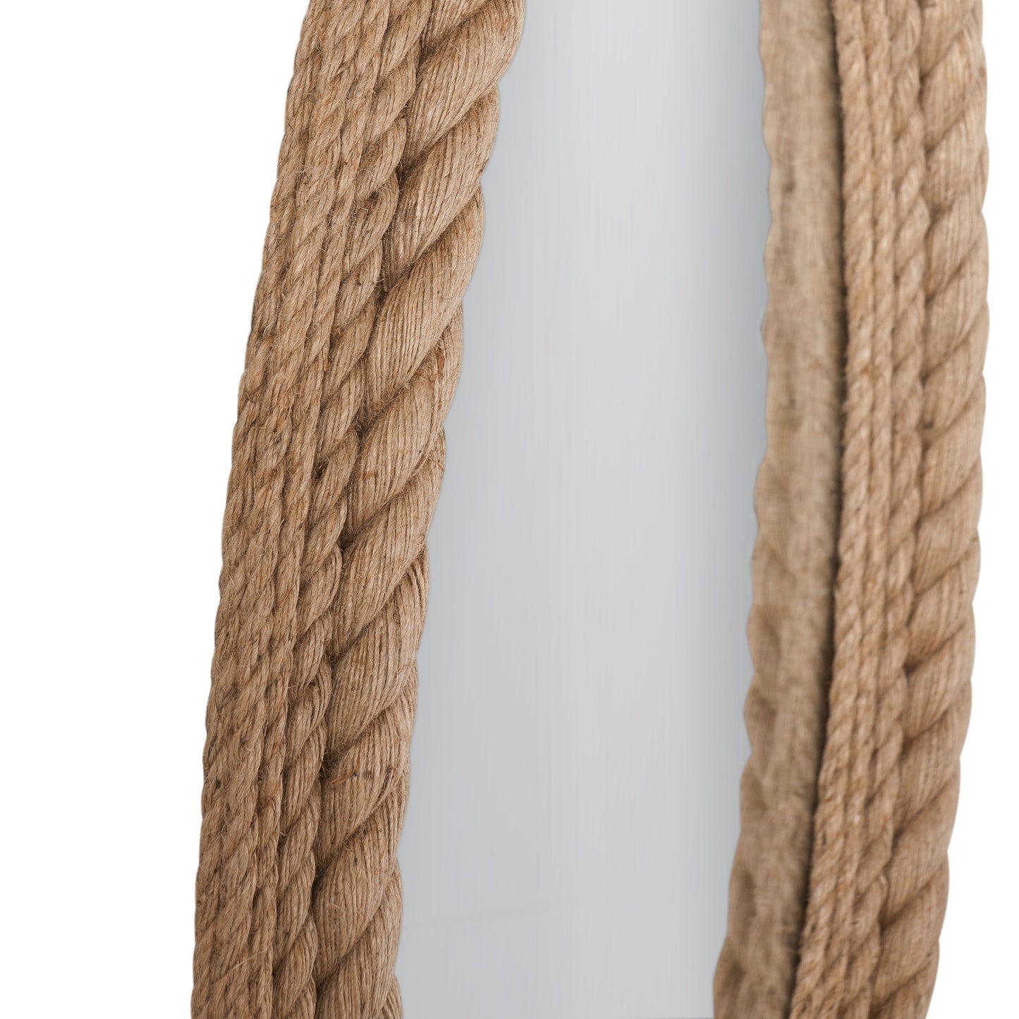 Rope - Wall Mirror - Light Brown