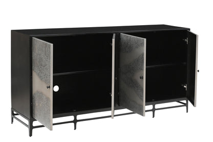 Caspar - Iron Sideboard - Black