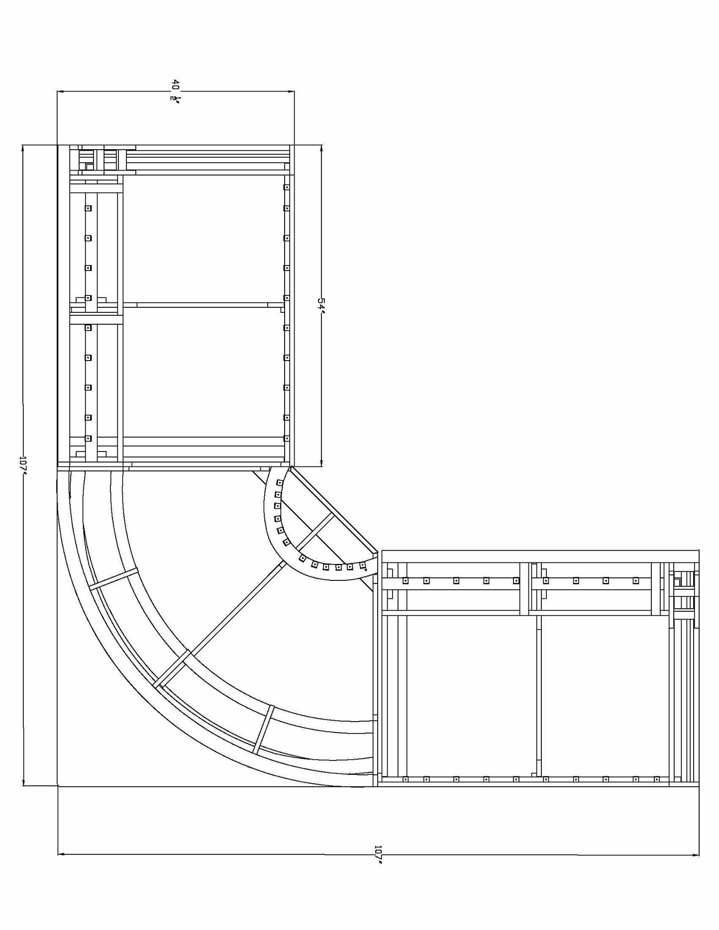 Jupiter - 3 Piece Sectional - White