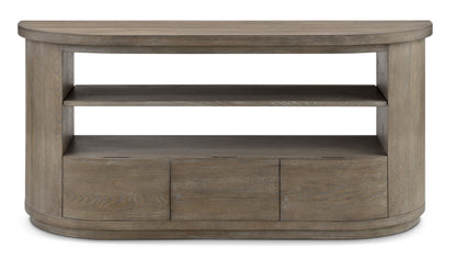 Bosley - Demilune Sofa Table - Porpoise