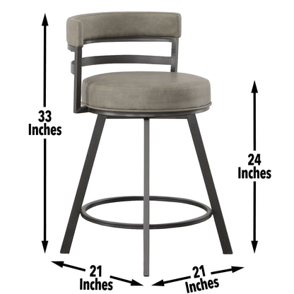 Gene - Swivel Bar Stool