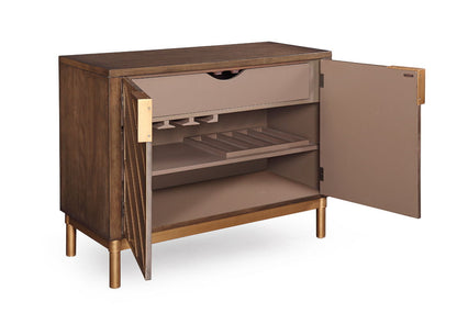 Cavett - Hospitality Cabinet - Brown