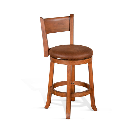 Sedona - Swivel Barstool With Cushion Seat & Back