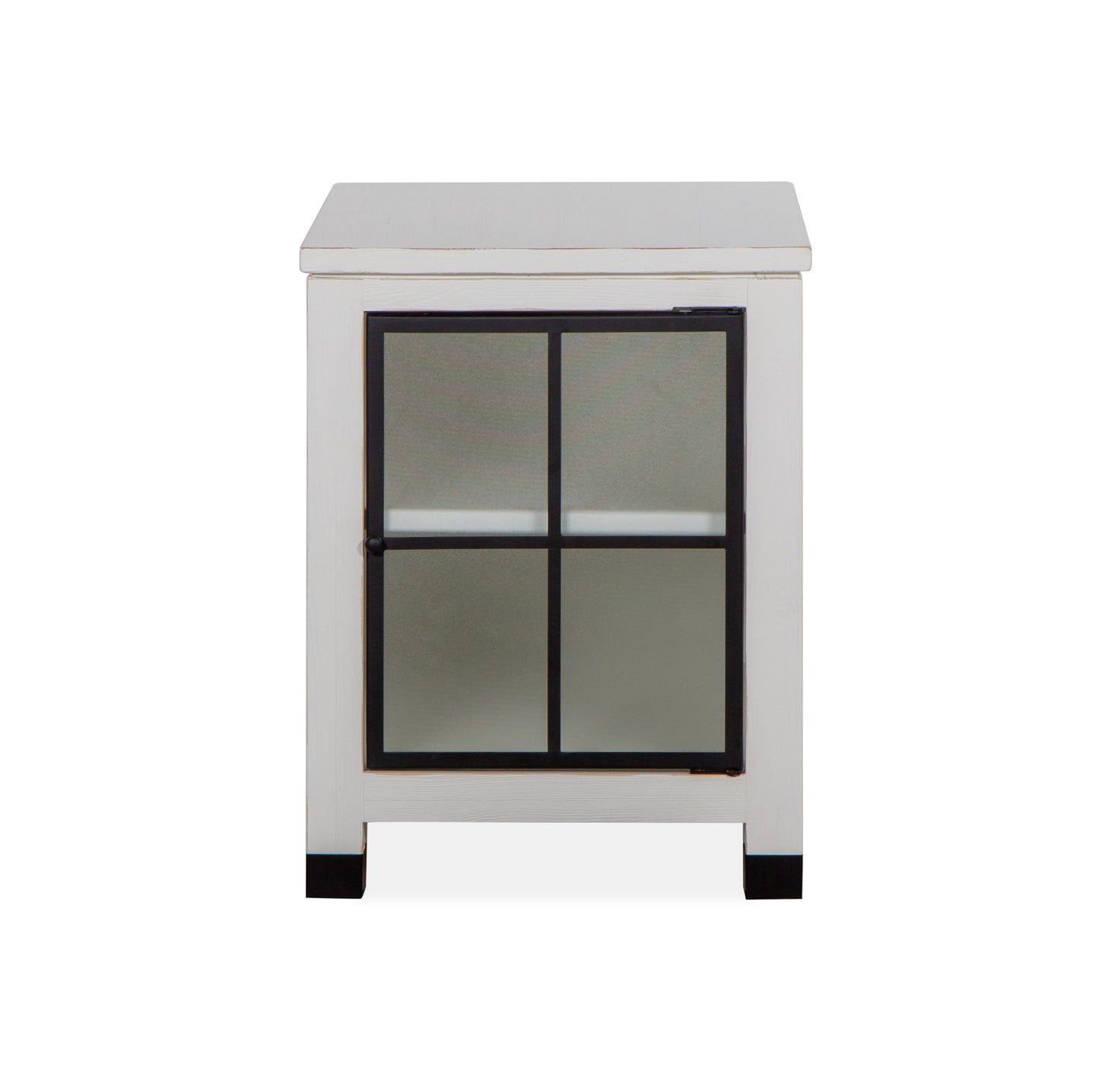 Harper Springs - Chairside End Table - Silo White