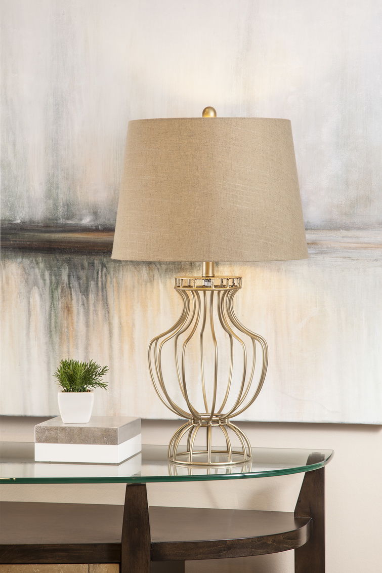 Whitney - Table Lamp - Gray