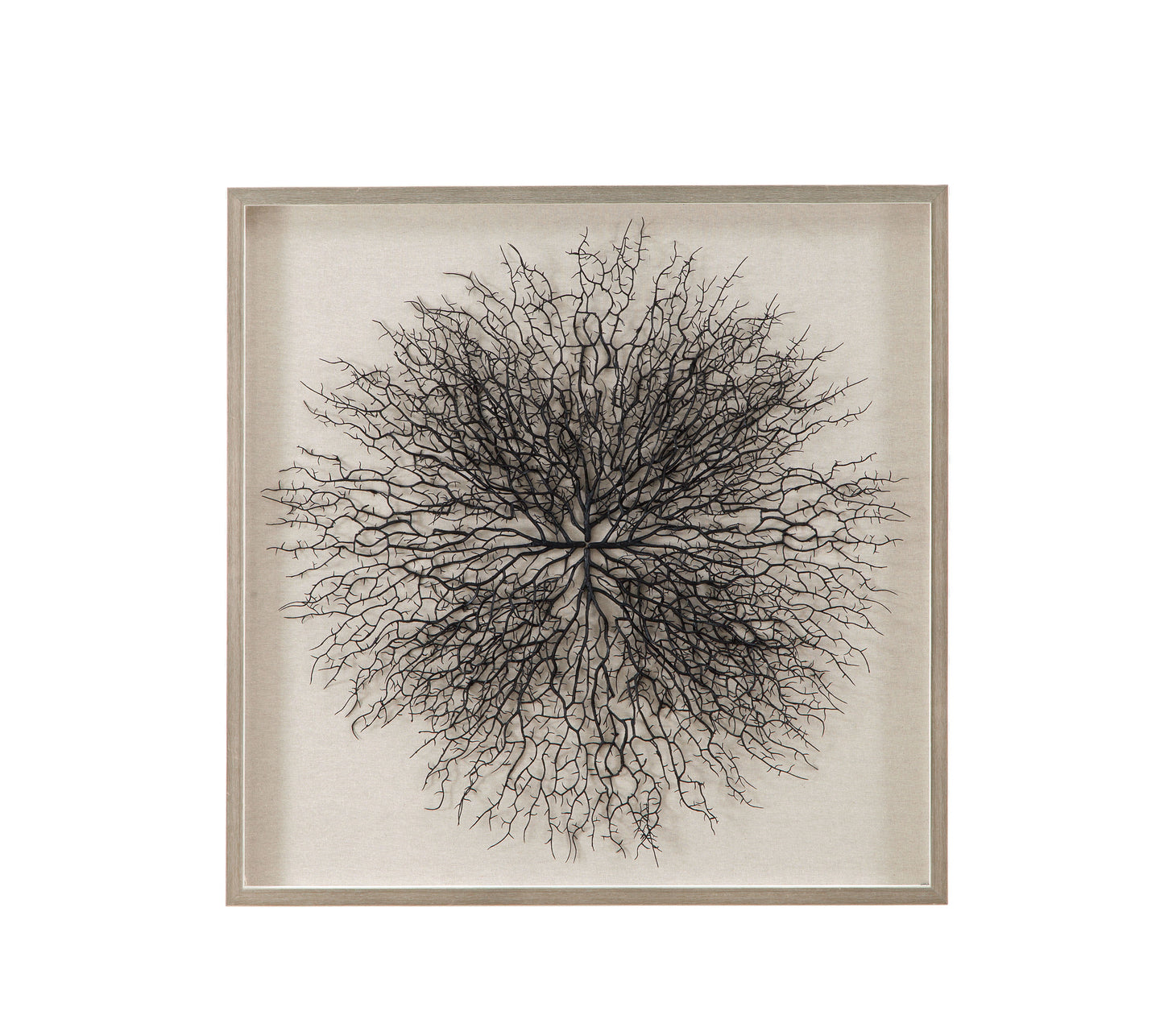 Gracee - Canvas Art - Pearl Silver