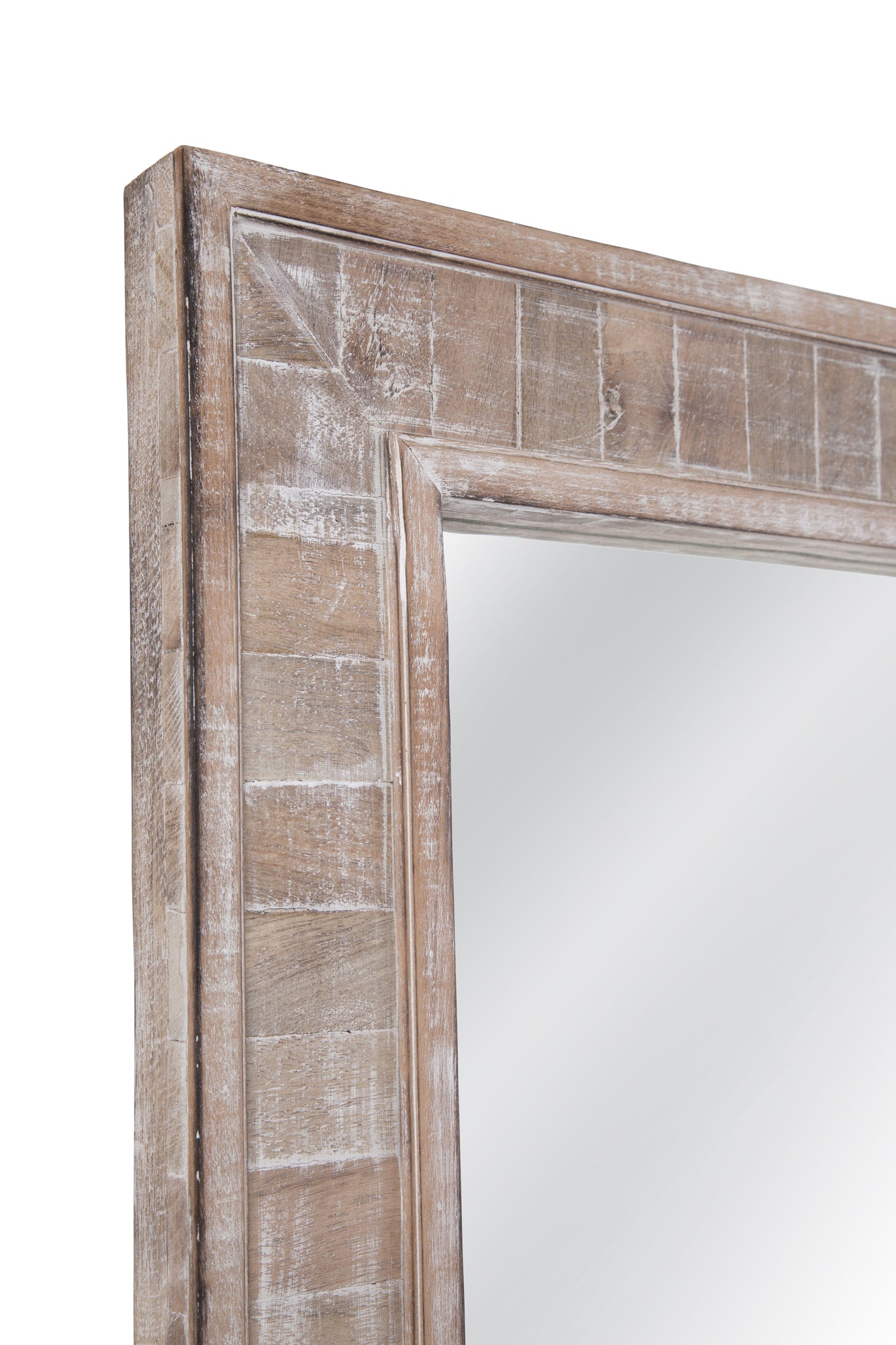 Drew - Floor Mirror - Light Brown