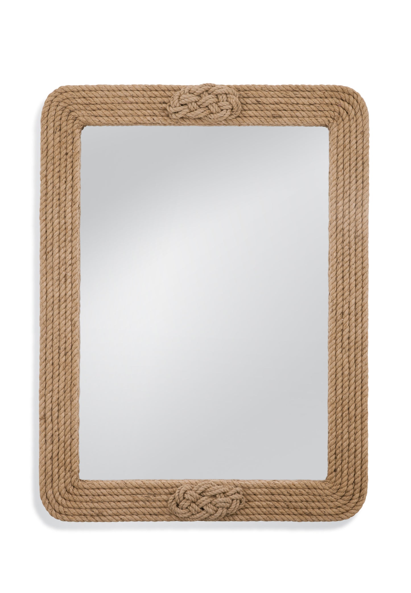 Nautical - Rope Wall Mirror - Light Brown