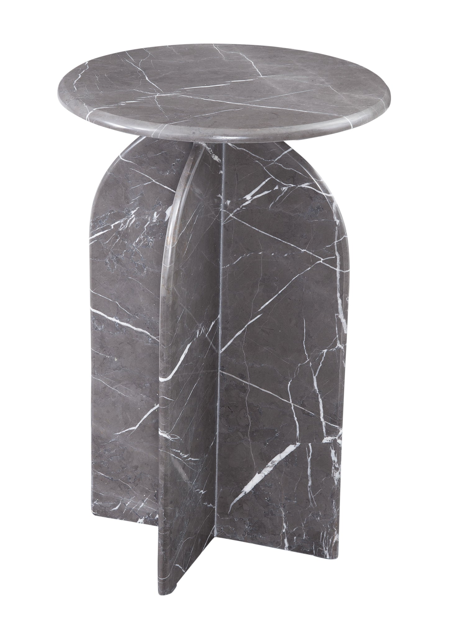 Abbey - Accent Table - Gray