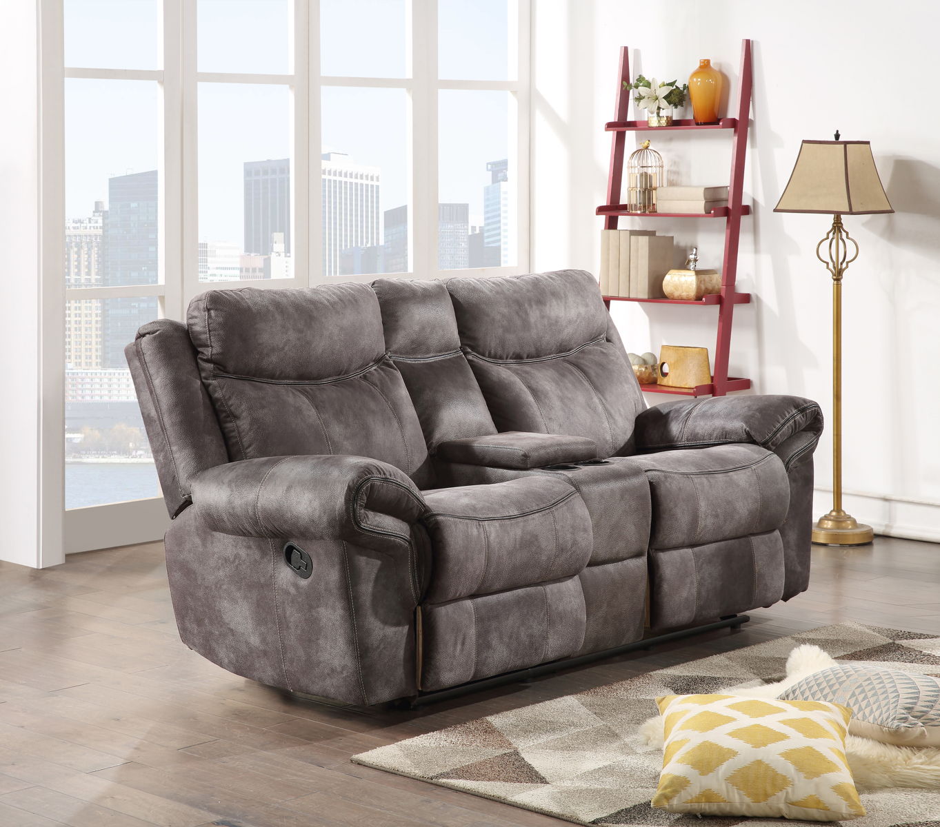 Nashville - Glider Recliner Console Loveseat