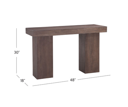 Padula - Oak Console - Brown