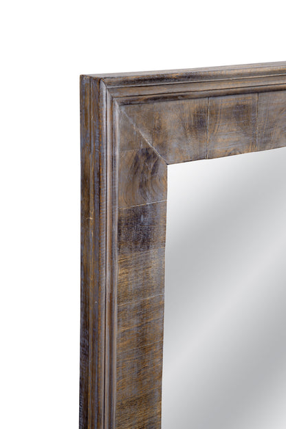 Zip - Floor Mirror - Dark Brown