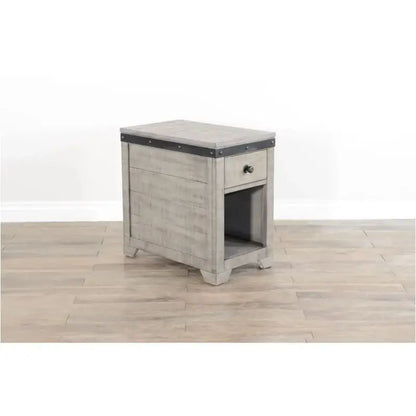 Alpine - Chair Side Table - Gray