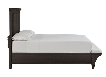 Sierra - Complete Panel Bed With Upholstered Footboard