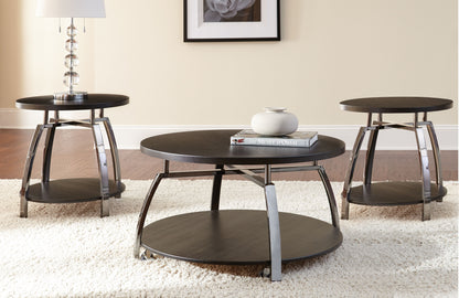 Coham - 3 Piece Table Set - Brown