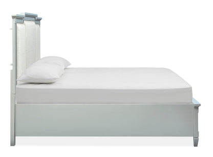 Glenbrook - Complete Panel Storage Bed With Upholstered Headboard