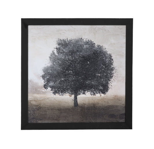 Imagine - Framed Wall Art - Dark Gray