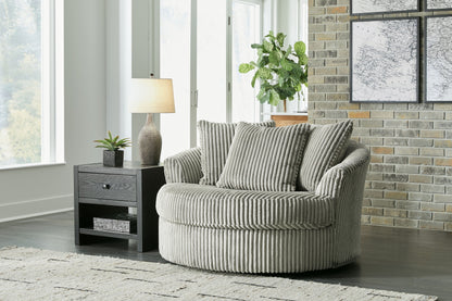 Lindyn - Oversized Swivel Accent Chair