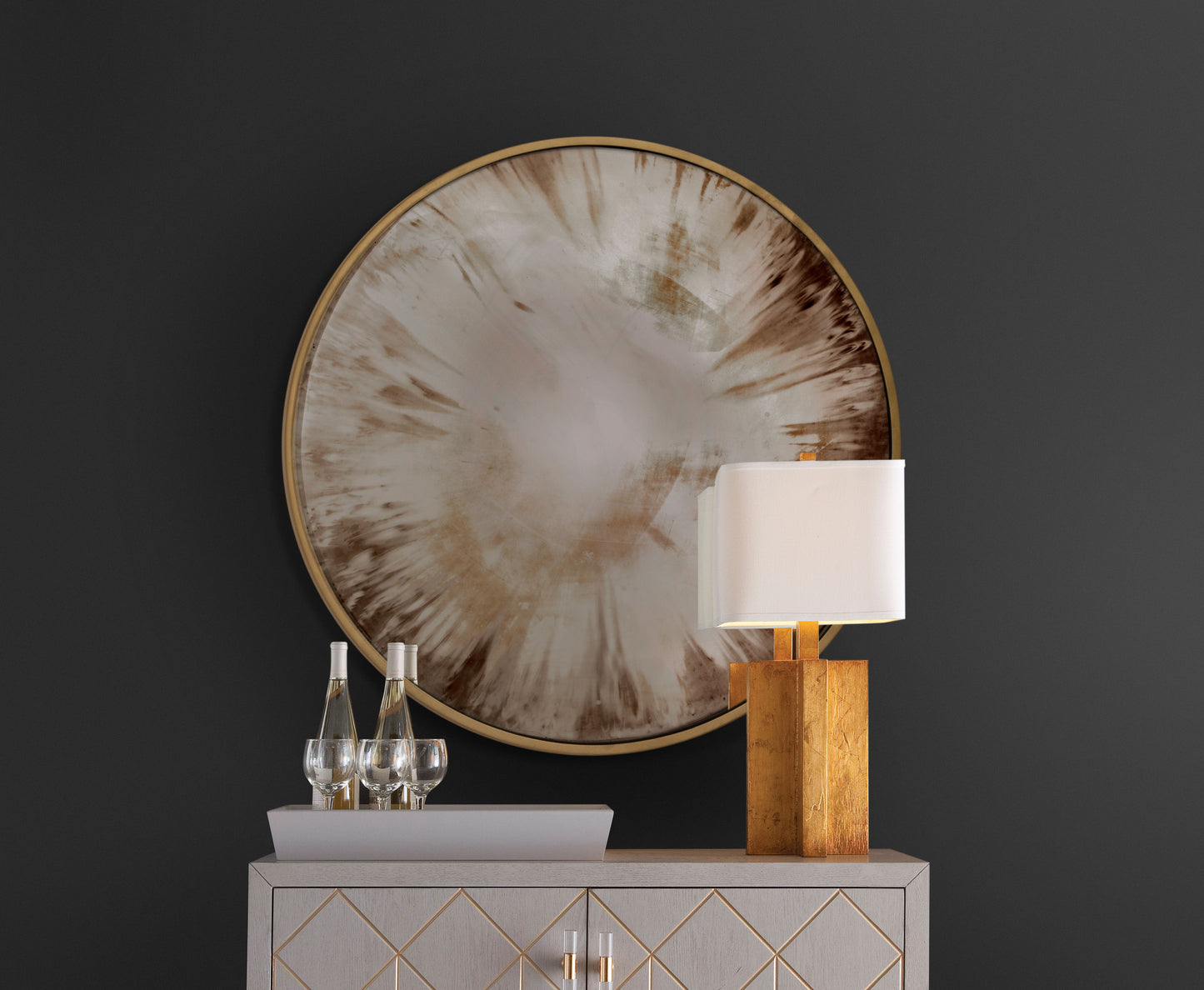 Hovland - Wall Mirror - Gold