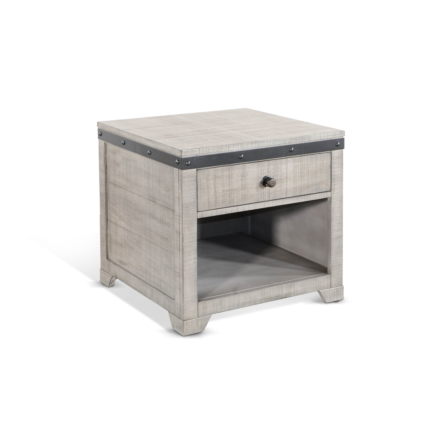 Alpine - End Table - Gray