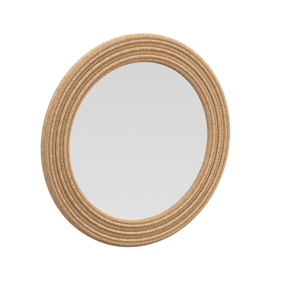 Above - Board Wall Mirror - Light Brown