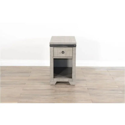 Alpine - Chair Side Table - Gray